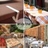 ZARRS Tablecloth Clips Steel,Table Cloth Clamps Metal 12 Pack Table Cover Clamps Anti-slip Table Cloth Holders for Home Garden Outdoor Silver