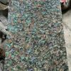 Gifts And Artefacts 42 x 72 Inches Dining Table Top Random Work with Abalone Shell Rectangle Shape Marble Conference Table for Office Furniture D