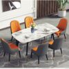 dining chair Kitchen Dining Room Furniture Chairs Modern PU Leather Design Dining Chair Soft Padded Seat Office Lounge Chair Reception Chair (Col