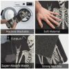 SANHUDSD Halloween Door Mat Horror Skull Welcome Mat Scary Entry Rug Non-Slip Welcome Door Mat Indoor Outdoor Entrance Rug Halloween Party Decor