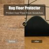 Anidaroel Office Chair Mat for Hardwood Floor, 36"x48" Desk Chair Mat for Home Office, Under Desk Office Rug, Office Gaming Rolling Chair Mat, Mu