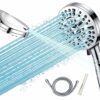GH1200 Handheld Filter Shower Head High Pressure with10 Modes Quick Installation, Leak- Proof and Clog Resistant Powerful High Pressure Shower He