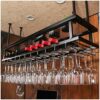 Stylish Simplicity Ceiling Stylish Simplicity Wine Rack Simple Craft Retro Creative Display Goblet Storage Wine Rack Household Goblet Bracket Res