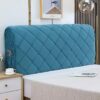 SUCHETA Velvet Bed Headboard Slipcover Full Queen California King Size Bed, Stretch Bed Headboard Cover Soft Dustproof Protector (Color : F, Size
