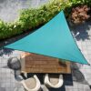 supregear Shade Sail, 3x3x3 m Triangular Shade Sail Waterproof UV Blockage Sun Sail Canopy Awning Shelter for Outdoor Courtyard Garden Patio Carp