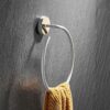 HIGOH Towel Racks,Bath Towel Holder,Bathroom Hand Towel,Towel,All Copper Light High-End Hotel Villa Bathroom Creative Towel Rack,Hand Towel Holde