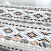 Armless Sofa Bed Cover Vintage Printing Couch Sofa Slipcover Polyester Stretch Futon Cover 3 Seater Couch Sofa Cover fits Folding Sofa Bed withou
