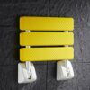 Bath Stools,Shower Stool Folding Wall Stool Bathroom Shower Stool Folding Chair Aisle Chair Wall Mounted Elderly/Disabled Anti-Slip Shower Chair