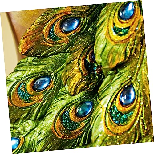 Abaodam home decoration desktop ornament mini toy outdoor decor resin peacock figurine miniature toys couple creative adornment creative ornament