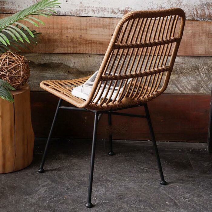 LIRUXUN Wood Dinning Chair Back Office Kitchen Dining Chairs Room Comfortable Home Furniture