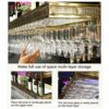 Stylish Simplicity Down Wine Glass Holder Stainless Steel Metal Household Goblet Holder Decorative Storage Display Wine Rack Kitchen Cutlery Stor