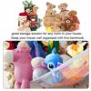 TANCUDER Large Size Children Toy Hammock Stuffed Animal Cuddly Toys Storage Hammock Mesh Net Organiser Cuddly Toys/Stuffed Animals/Teddies (White