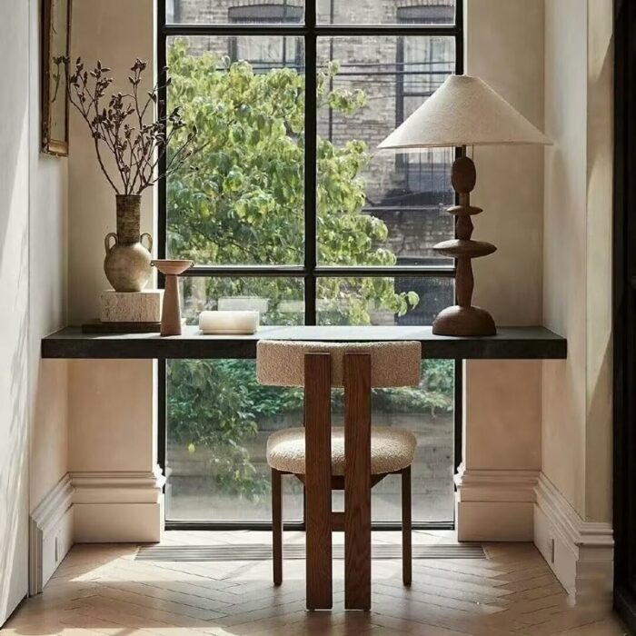 LUKEO Designer Kitchen Dining Chair Table Dining Chair Hotel Office Lounge Household Items
