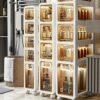 2/3/4/5 Drawer Home Organization Storage Container Tower, Small Bathroom Storage Cabinet, Toilet Storage Rack, Over The Slim Toilet Paper Storage