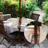 BOBOZHONG Parasol Hole Rings 2PCS Patio Table Umbrella Hole Ring and Cap Set Standard Size Umbrella Thicker Hole Ring Plug and Cap Set Decorative