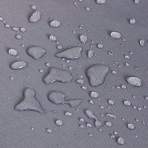 PUROVI® Protective cover for stackable chairs | Cover for garden chairs | Oxford fabric | Weather protection | Waterproof | UV protection