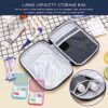 2 Portable Medicine Storage Bags, First Aid Kit for Travel Camping Home Office, Mini Portable Medicine Bag, 2 Cross Medicine Boxes, Pill Storage