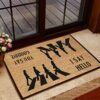 Agriism Door Mat Indoor Entrance Porch Welcome Funny Non Slip Rugs To Knock Aand Get The German Shepherds Involved Doormat Home Decor Home Decor