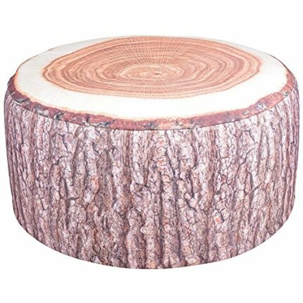 Fallen Fruits BK014 Tree Design Outdoor Pouffe Garden Seat, Brown, 32.5 cm*83.0 cm*0.0 cm