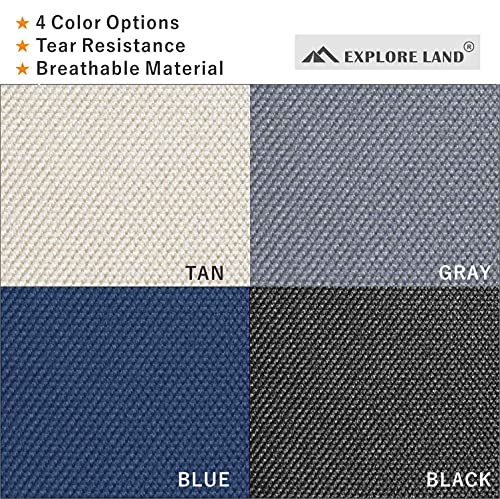 Explore Land Heavy Duty Chair Storage Bag for Folding Longue Chair, Zero Gravity Chair, Light Weight Transport Chair (42 Lx 9 Wx 28 H inches, Blu