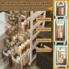 2/3/4/5 Drawer Home Organization Storage Container Tower, Small Bathroom Storage Cabinet, Toilet Storage Rack, Over The Slim Toilet Paper Storage