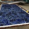 Gifts And Artefacts 24 x 48 Inches Random Work with Sodalite Stone Dining Table Top Rectangle Shape Blue Marble Kitchen Table for Home Furniture