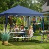 Casaria Light Brown Capri Pop Up Gazebo 3x3m | UV Protection 50+ | Waterproof | Incl. Bag Pegs Guy Ropes | Folding Party Garden Patio Tent Outdoo
