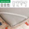UE-MAOLU Tatami Roll Up Mat, Single Japanese Futon Floor Mattress, Folding Bed Portable Camping Mattress, Non-slip Floor Lounger Sofa Bed (Color