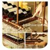 Stylish Simplicity Down Retro Wine Rack Simple Creative Display Stylish Simplicity Wine Glass Holder Household Goblet Holder Adjustable Height Re