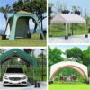 yeesport 4pcs Weight Bags for Gazebo (Max Hold 100lb), Canopy Tent Weight Sandbags, Heavy Duty Weighted Feet Bags for Instant Leg Canopy Tents, I