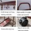 XHALERY Umbrella Rack Stand, Umbrella Holder,Umbrella Stands Umbrella Stand Hotel Large Iron Umbrella Rack, Storage 18-28 Long And Short Umbrella