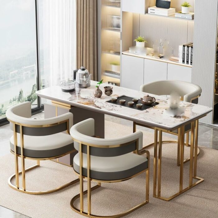 WALNUT Home Living Room Dinning Chair Designer Lounge Dining Chairs Bedroom Kitchen Mesa De Jan Decoration (Color : D, Size : Light Grey)