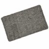 Absorbent Barrier Floor Door Mat Cotton Non-Slip Rubber Backing Stone 70x45 Centimeter