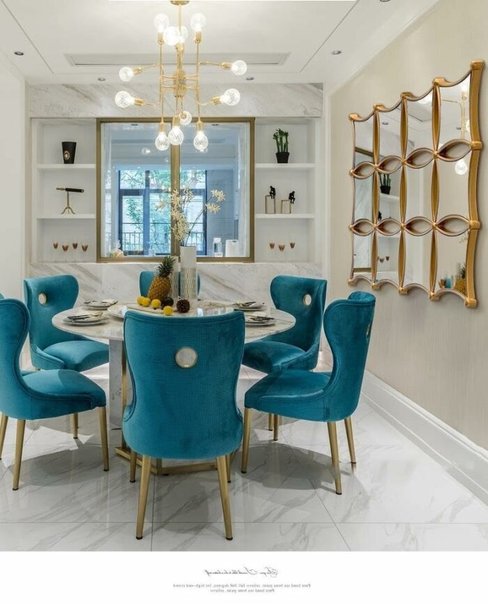 SXZHRUI Gold Wall Mirrors Decorative, 3D Metal Wall Decor, Natural Home Art Decoration, Luxury Gifts for Living Room Bedroom Kitchen Decoration,A