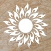 Yosoo Sunflower Acrylic Mirror 3D Removable Wall Sticker Mirror Effect Decal for Bedroom Tv Background Wall Home Decoration