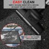 ZENQA Door Mat Indoor Outdoor Washable Heavy Duty | Non Slip Doormats Large Rubber Door Mat & Runner | Dirt Trapper Barrier Mat Home, Kitchen & O