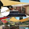Yeahbo Garden Sail Fixing Kit, M5 Sun Shade Sail Fixing Kit for Square and Triangle, Rectangle, 316 Stainless Steel Fixing Hardware Accessories K