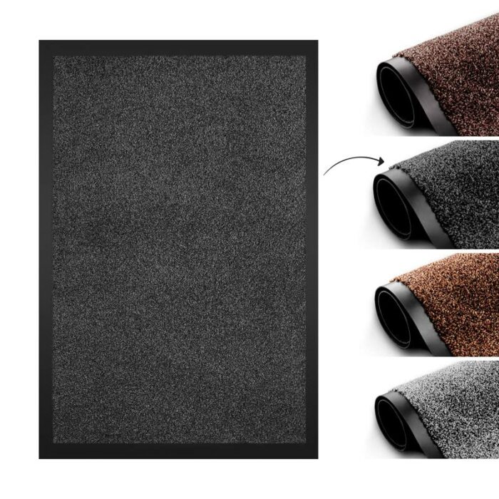 TradeXone Door Mat Non-slip Mats-Stain-Resistant Entrance Rug- Heavy Duty Washable Door Mats Indoor- Dirt Capture, Super Absorbent, Soft Feel Pol