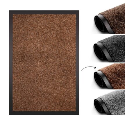 TradeXone Door Mat Non-slip Mats-Stain-Resistant Entrance Rug- Heavy Duty Washable Door Mats Indoor- Dirt Capture, Super Absorbent, Soft Feel Pol
