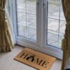 70cm x 40cm DISNEY RANGE Printed Internal Coir Mat, Door Mat Stencilled (Home Cinderella)
