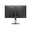AOC 27V5CE - 27 Inch FHD Monitor, 75Hz, IPS, 1ms, USB-C Docking, 65W power output, USB HUB, Height Adjust, Speakers, Flicker Free (1920 x 1080 @7