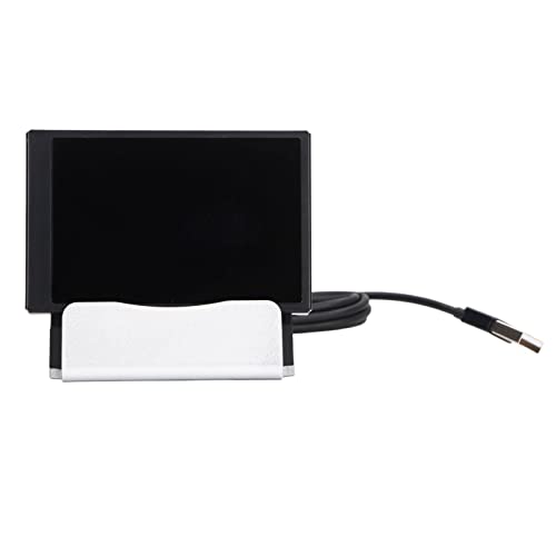 Pilipane Mini Display,Mini Monitor, Mini Screen, Computer Monitor Screen 3.5 Inch USB Black, Stepless Brightness Adjustment, PC Sensor Field Disp