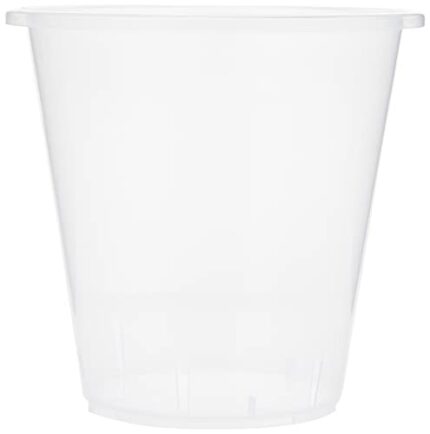 Clear Orchid Pot 18.5cm by Stewart Garden Products