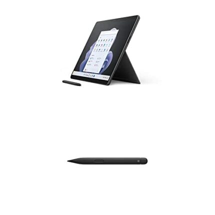 Microsoft Surface Pro 9-13 Inch 2-in-1 Tablet PC - Black - Intel Core i5, 16GB RAM, 256GB SSD - Windows 11 Home - Device only, UK plug, 2022 mode