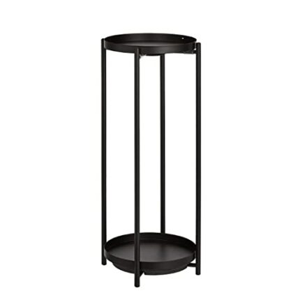 Amazon Basics Plant Stand made from Coated Steel for Indoor and Outdoor use, Black