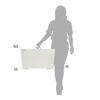 The Home Office by Worky - Portable Multifunction Workstation Desk with Built-in Power and Charging, Video Conference Lighting, Storage and Organ