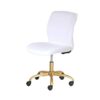 DLOETT Conference Chairs Leather Office Chair, Multiple Finishes VELVET PLUSH