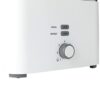 T4tec TT - TOT8532SL 2 Slice Toaster - White
