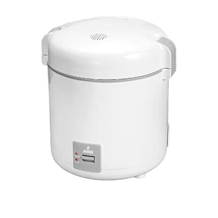 Judge Small Electric Rice Cooker - Fully Automatic, for 2 Servings, Removable Non-Stick Rice Pot, Measuring Cup & Ladle, PFOA Free, Keep Warm Fun