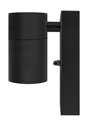 Long Life Lamp Company Black Outdoor Wall Light Dusk Till Dawn Sensor Stainless Steel IP65 ZLC089B